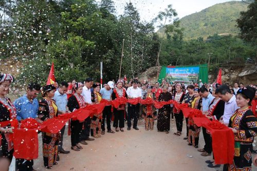 Nhịp cầu Yêu Thương Tiến Minh – Tưng bừng khánh thành, nối liền hai bờ vui